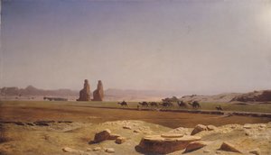 Thébai síkság Felső-Egyiptomban, 1857